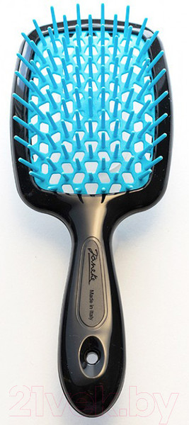 Изображение товара Расческа-массажер Janeke Superbrush Small 71SP234TSE (черный/голубой)