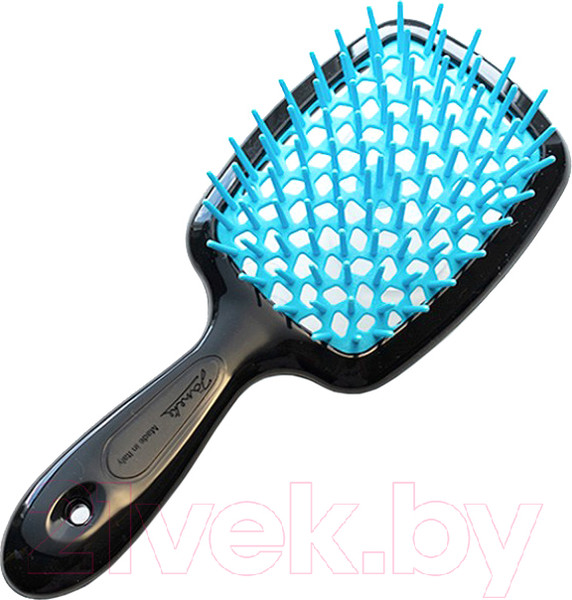 Изображение товара Расческа-массажер Janeke Superbrush Small 71SP234TSE (черный/голубой)