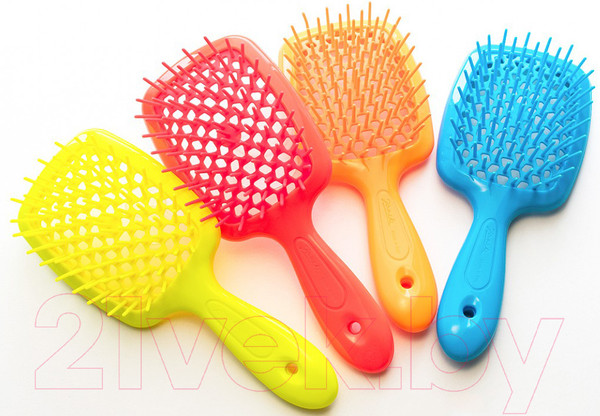 Изображение товара Расческа-массажер Janeke Superbrush Small 83SP234YFL (желтый)