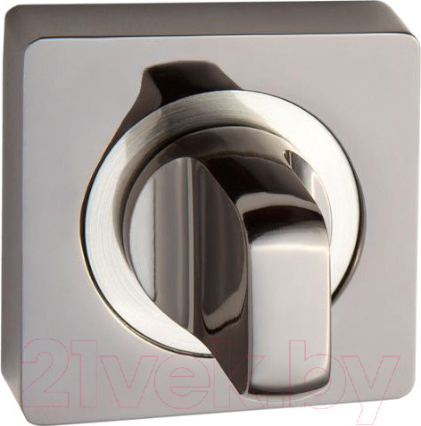 Изображение товара Фиксатор дверной защелки Puerto INBK AL 02 BN/SN (черный никель/никель матовый)