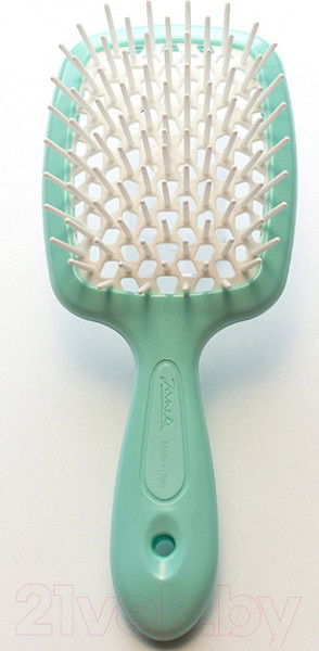 Изображение товара Расческа-массажер Janeke Superbrush Small 94SP234TSE (мятный/белый)