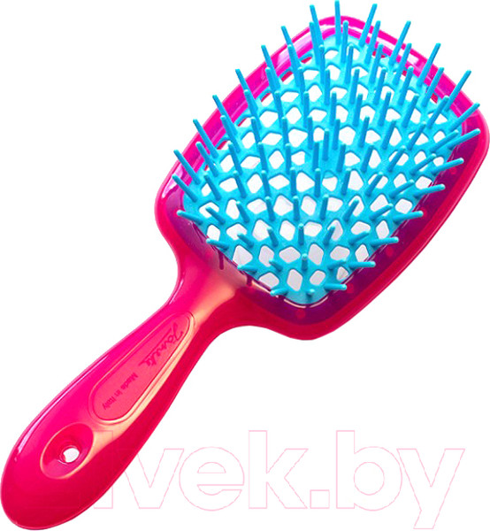 Изображение товара Расческа-массажер Janeke Superbrush Small 86SP234FUX (малиновый/голубой)
