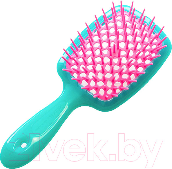 Изображение товара Расческа-массажер Janeke Superbrush Small 86SP234AR (светло-бирюзовый/розовый)