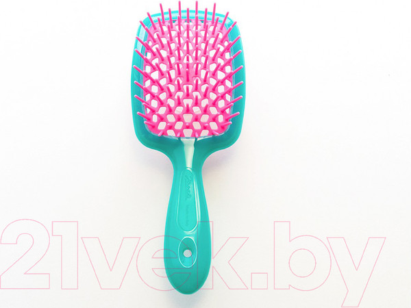 Изображение товара Расческа-массажер Janeke Superbrush Small 86SP234AR (светло-бирюзовый/розовый)
