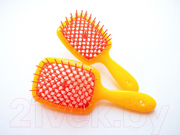 Изображение товара Расческа-массажер Janeke Superbrush Small 86SP234GIA (желтый/оранжевый)