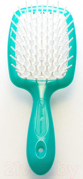 Изображение товара Расческа-массажер Janeke Superbrush Small 82SP234TSE (бирюзовый/белый)