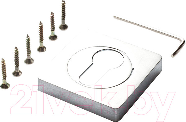 Изображение товара Накладка на цилиндр Puerto INET AL 02 CP (хром блестящий)