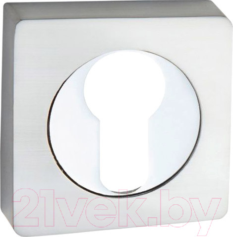 Изображение товара Накладка на цилиндр Puerto INET AL 02 SC/CP (хром матовый/хром блестящий)