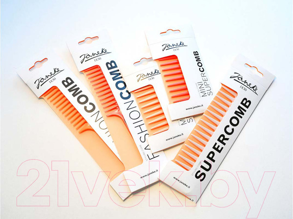 Изображение товара Расческа Janeke Supercomb 82826OFL (оранжевый неон)