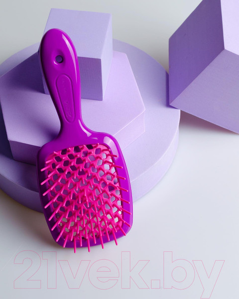 Изображение товара Расческа-массажер Janeke Superbrush 86SP226VIO (фиолетовый/малиновый)