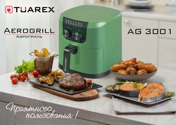 Изображение товара Аэрогриль Tuarex 3001 (фисташковый)