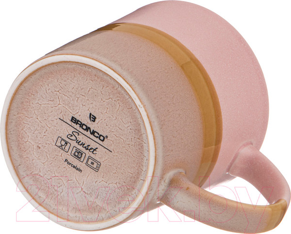 Изображение товара Кружка Bronco Sunset / 189-440 (розовый)