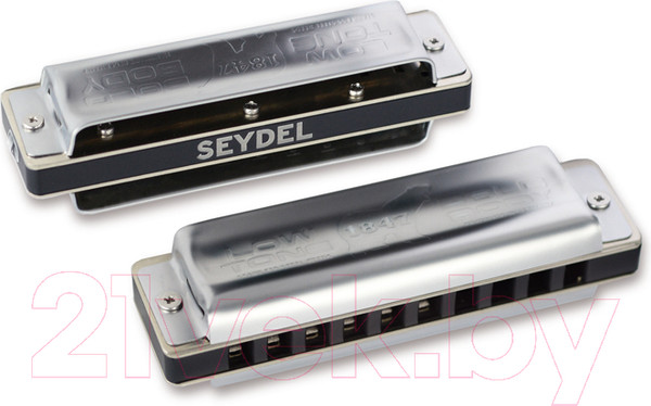 Изображение товара Губная гармошка Seydel Sohne 1847 Noble Low F / 16501LF