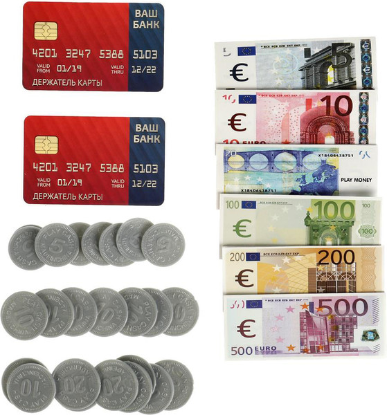 Изображение товара Деньги игрушечные Играем вместе Деньги в кассу / 2104Z773-R