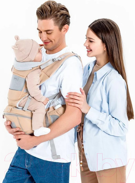 Изображение товара Эрго-рюкзак Amarobaby Carry / AB22-30CARRY/03 (бежевый)