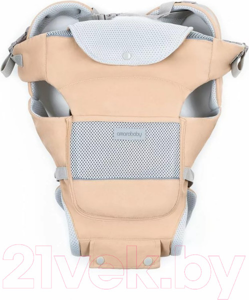Изображение товара Эрго-рюкзак Amarobaby Carry / AB22-30CARRY/03 (бежевый)