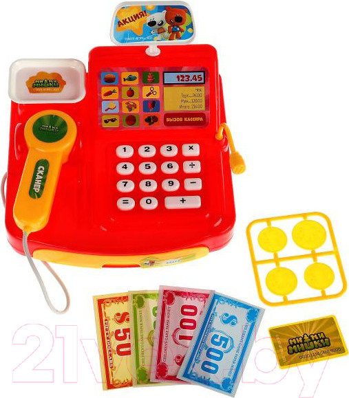 Изображение товара Касса игрушечная Играем вместе Ми-ми-мишки / B2054835-R