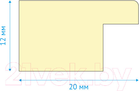 Изображение товара Рамка OfficeSpace №3 / РД_9313 (красное дерево)