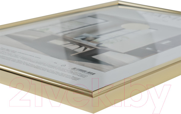 Изображение товара Рамка OfficeSpace РПВХ_48502 (золото)