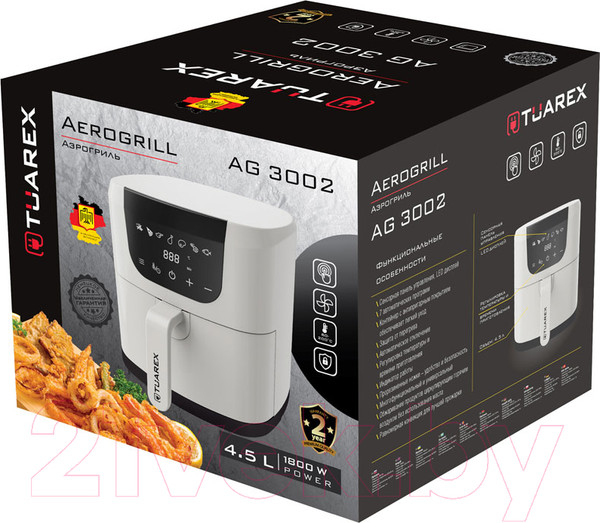 Изображение товара Аэрогриль Tuarex AG-3002 (белый)