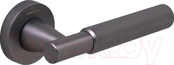 Изображение товара Ручка дверная Cebi Soho Diamond МР27 (алмаз, черный матовый никель)