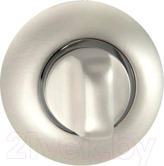 Изображение товара Фиксатор дверной защелки Puerto INBK AL 08 SN/NP (никель матовый/никель блестящий)