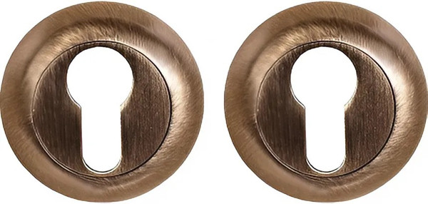 Изображение товара Накладка на цилиндр Puerto INET AL 08 AB (бронза античная)