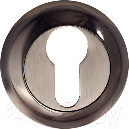 Изображение товара Накладка на цилиндр Puerto INET AL 08 BN/SN (черный никель/никель матовый)