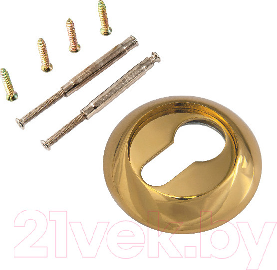 Изображение товара Накладка на цилиндр Puerto INET AL 08 DGP (латунь темная)