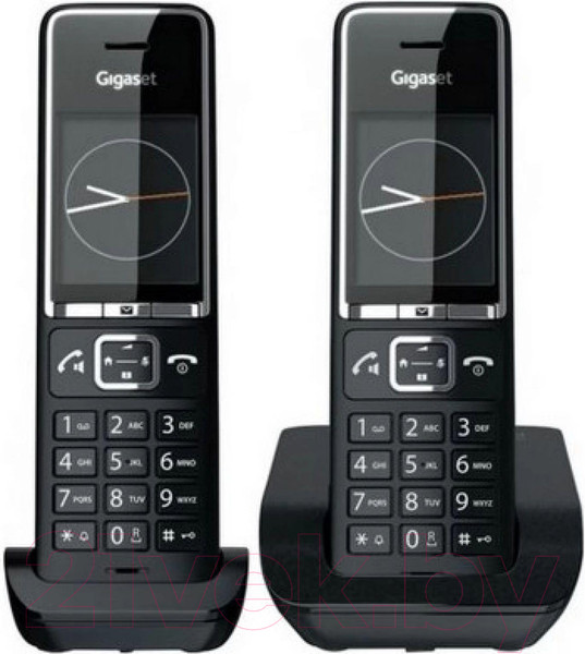 Изображение товара Беспроводной телефон Gigaset 550 Duo Rus / L36852-H3001-S304 (черный)