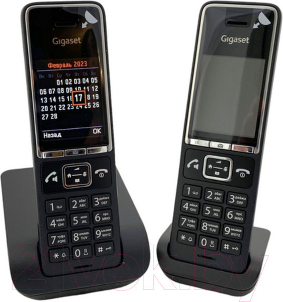 Изображение товара Беспроводной телефон Gigaset 550 Duo Rus / L36852-H3001-S304 (черный)