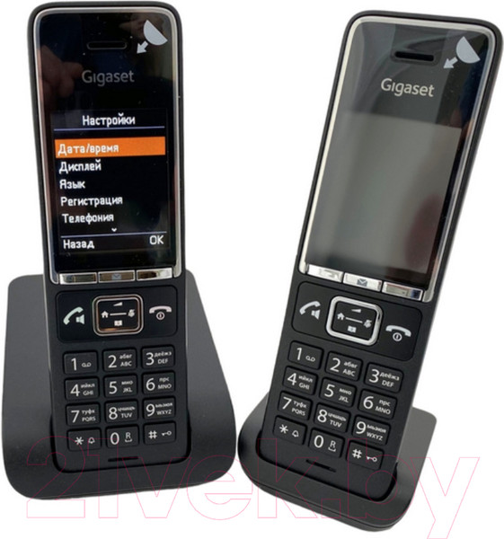 Изображение товара Беспроводной телефон Gigaset 550 Duo Rus / L36852-H3001-S304 (черный)