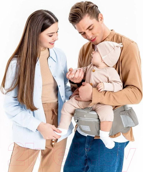 Изображение товара Эрго-рюкзак Amarobaby Carry / AB22-30CARRY/11 (серый)