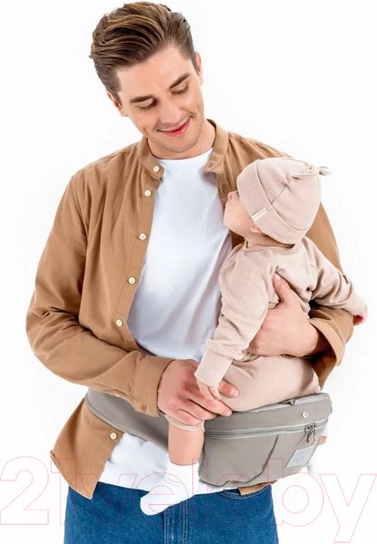 Изображение товара Эрго-рюкзак Amarobaby Carry / AB22-30CARRY/11 (серый)