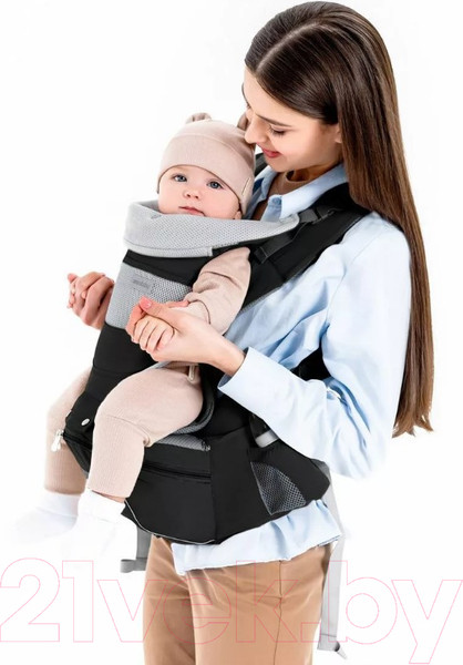 Изображение товара Эрго-рюкзак Amarobaby Carry / AB22-30CARRY/09 (черный)