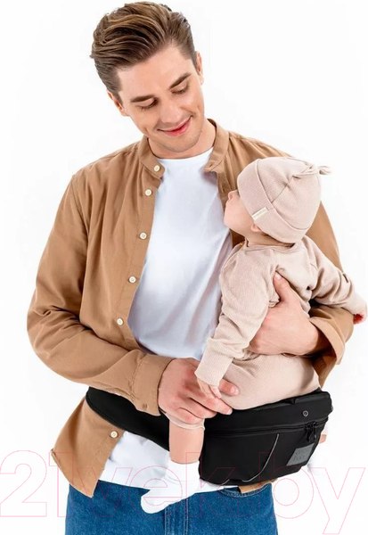 Изображение товара Эрго-рюкзак Amarobaby Carry / AB22-30CARRY/09 (черный)