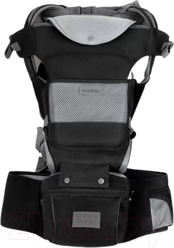 Изображение товара Эрго-рюкзак Amarobaby Carry / AB22-30CARRY/09 (черный)