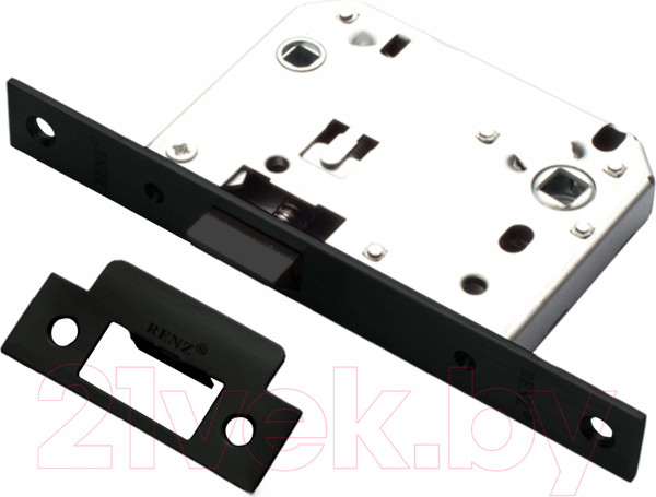 Изображение товара Защелка врезная Ренц INLB 2070 Black (черный)