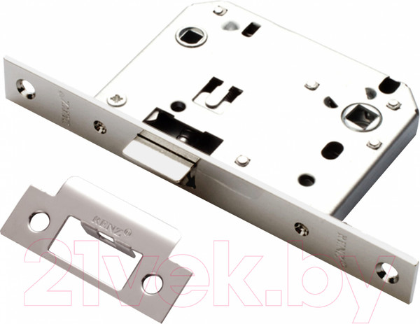 Изображение товара Защелка врезная Ренц INLB 2070 SN (никель матовый)