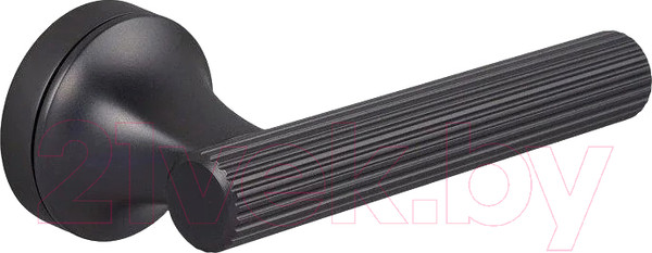 Изображение товара Ручка дверная Cebi Oxo Striped МР27 (в полоску, черный матовый никель)