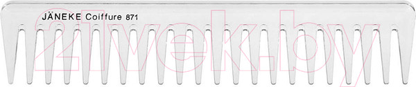 Изображение товара Расческа Janeke Supercomb 80871TRA (прозрачный хрусталь)
