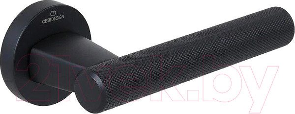 Изображение товара Ручка дверная Cebi Fugi Diamond МР24 (алмаз, черный)
