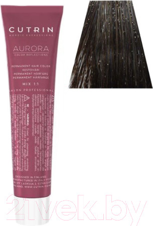 Изображение товара Крем-краска для волос Cutrin Aurora Permanent Hair Color 6.16 (60мл)
