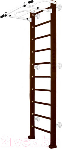 Изображение товара Шведская стенка Kampfer Swedish Wall (3м, шоколадный/белый)