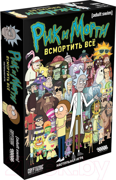 Изображение товара Настольная игра Мир Хобби Рик и Морти. Всмортить всё