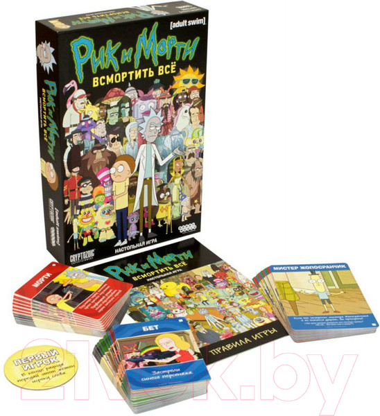 Изображение товара Настольная игра Мир Хобби Рик и Морти. Всмортить всё
