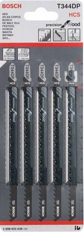 Изображение товара Набор пильных полотен Bosch 2.608.633.A36 (5шт)