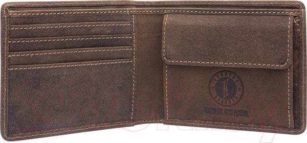 Изображение товара Портмоне Klondike 1896 John / KD1005-03 (темно-коричневый)