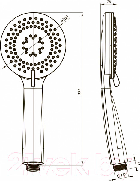 Изображение товара Душевой гарнитур Deante Arnika NQA D41K