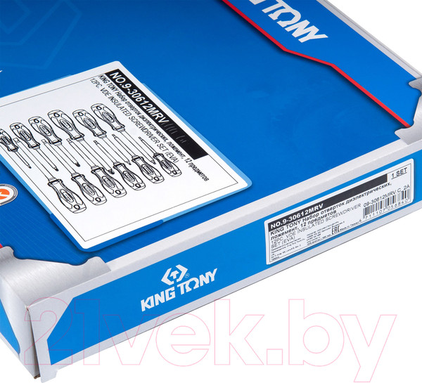 Изображение товара Набор отверток King TONY 9-30612MRV